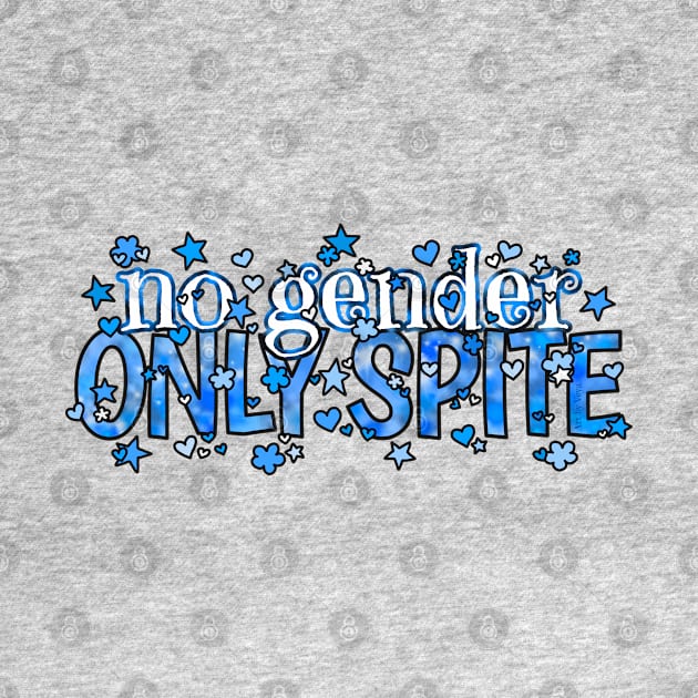 No Gender. Only Spite. Blue by Art by Veya